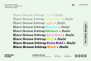 Blanc Groove Inktrap, a Sans Serif Font by Godbless Studio (Thumbnail 7 of 12)
