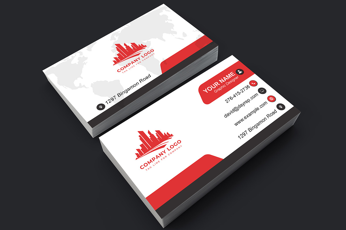 Modern Calling Card Design preview 5