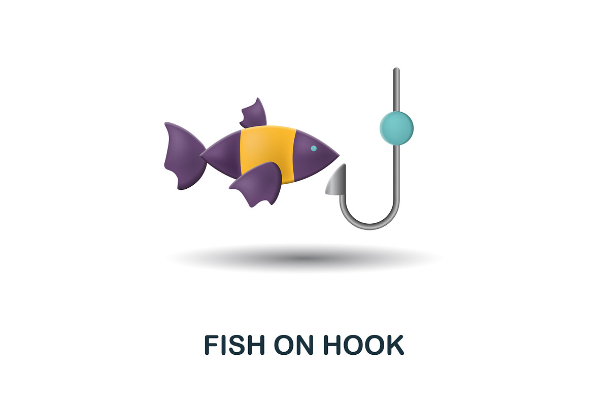 Fishing 3D Icons Set Bundle, an Object Graphic by Aimagenarium@gmail.com (Photo 20 of 21)