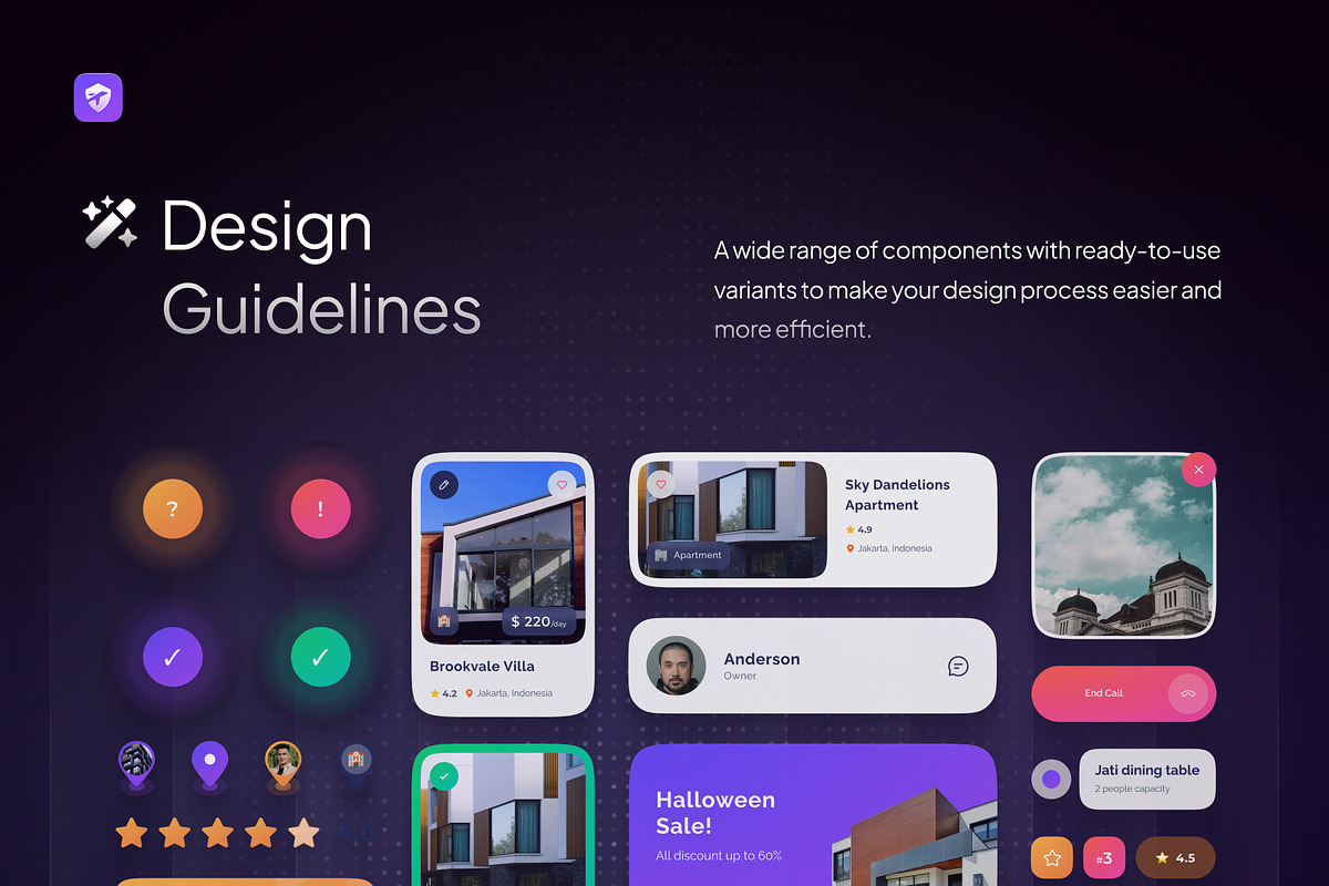 Safar - Real Estate App UI Kit, an UI Kit Template by Rafiq | YDN (Photo 3 of 6)