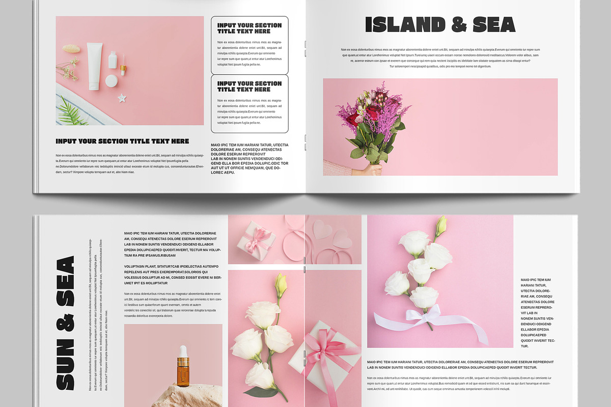 Minimal Book Layout, a Brochure Template by MightyDesign (Photo 4 of 9)