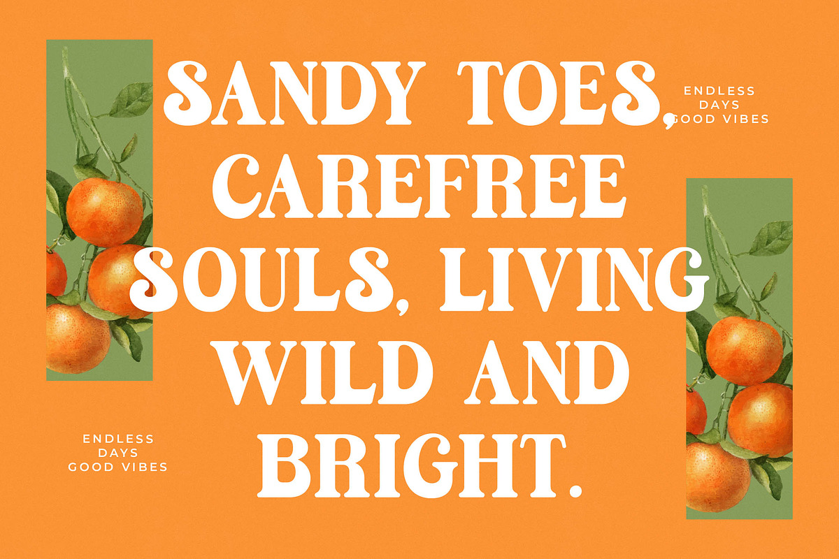 Sunday Ginger Vintage Serif, a Serif Font by timelesstype.co (Photo 3 of 20)
