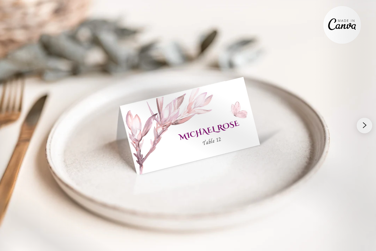 Asian Floral Wedding Invite- B10A, an Invitation Template by YeeqsWedding (Photo 5 of 8)