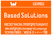The objective font, a Font by weknow (Thumbnail 4 of 5)
