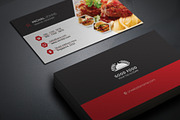 Restaurant Business Cards 2 in 1, a Business Card Template by Genereux Art (Thumbnail 8 of 10)