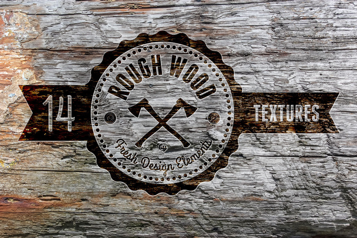 Rough Wood Texture Set - 14 HR