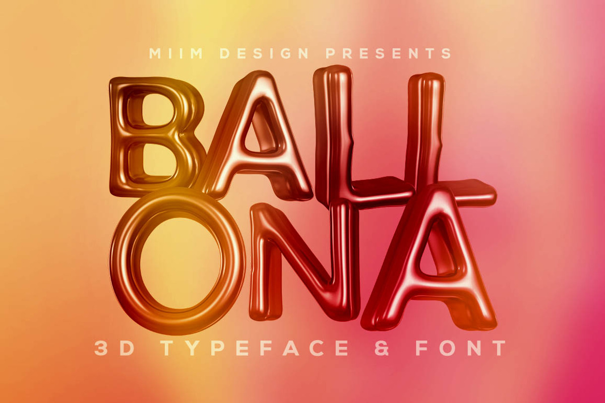 3D Lettering Mega Bundle 2 preview 4