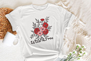 Wild And Free Png, Vintage Retro, an Illustration by SharpMarketplace (Thumbnail 7 of 9)