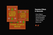 Christmas Sweater Effect, a Layer Style Add-On by pixelbuddha.net (Thumbnail 5 of 8)