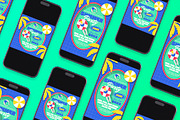 Bold Summer Party Flyer Set, a Flyer Template by Aiyari Graphic (Thumbnail 2 of 3)
