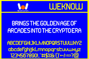 Insert Coin font, a Sans Serif Font by weknow (Thumbnail 4 of 8)