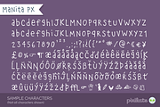 Manita Px, a Script Font by Letradora (Thumbnail 4 of 5)
