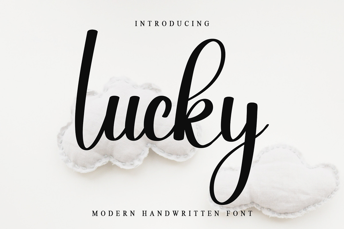 Lucky, a Handwritten Font by InermediaSTUDIO (Photo 1 of 6)