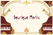 Modjazz Art Deco Display Font, a Sans Serif Font by Graphic Spirit (Thumbnail 7 of 8)