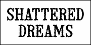 Shattered Dreams JNL, a Slab Serif Font by Jeff Levine Fonts (Thumbnail 2 of 5)