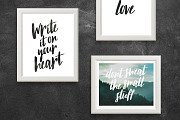 October Storm modern brush font, a Script Font by Angele Kamp (Thumbnail 5 of 9)