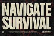 GC Vank - Strong Bold Condensed, a Sans Serif Font by Glyphonic (Thumbnail 5 of 15)