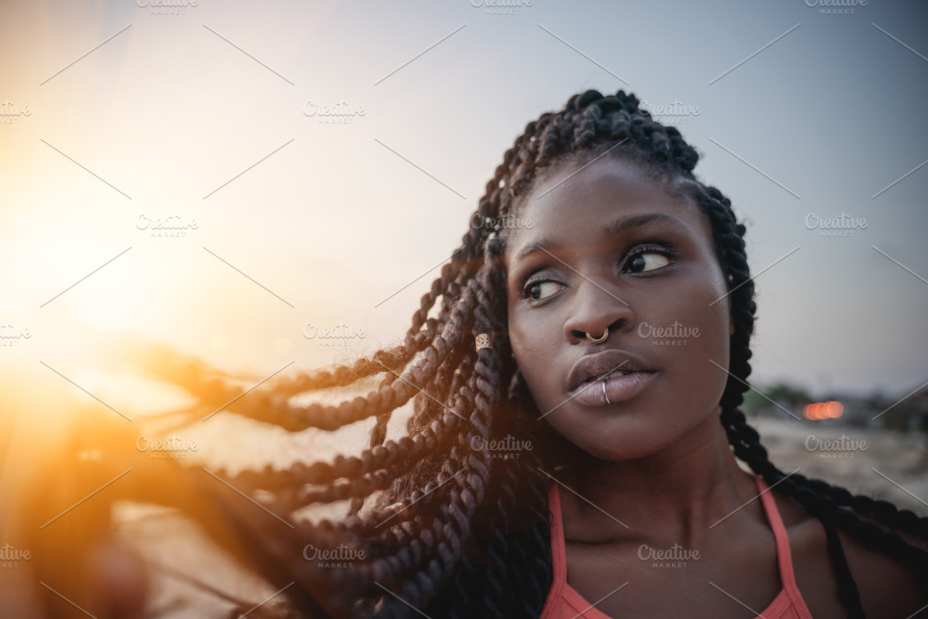 African girl containing plus size, hot, and long, a Beauty & Fashion Photo by Olezzo