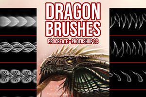 Dragon Brush Pack, a Brush Add-On by vurdembrushes
