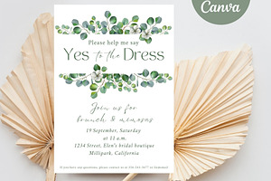Help me Say yes to the Dress card