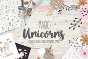 Magic Unicorns, an Animal Illustration by Angelina De Sol (Thumbnail 1 of 9)