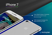 Iphone 7 Mockup Isometric White, an iPhone Mockup by mockuptain (Thumbnail 4 of 7)