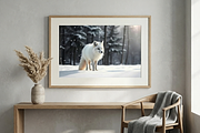 Arctic Fox in Winter Snow Photo, an Animal Photo by Aura Canyon HQ (Thumbnail 4 of 6)