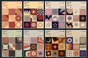 GEOMETRICO - VECTOR GEOMETRIC SHAPES, a Pattern Graphic by craftlove (Thumbnail 8 of 11)