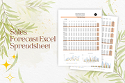 3 Year Sales Forecast Spreadsheet, a Templates & Theme by Designbudy (Thumbnail 5 of 7)