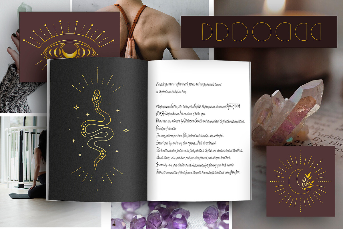Magic Women & Celestial elements, a Decorative Illustration by roskque (Photo 8 of 9)