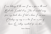 Calligrapher, a Script Font by Essentials Studio (Thumbnail 6 of 8)