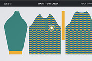 Soccer Jersey Sublimation Template, a Pattern Graphic by GAZINEOGRAPHIC (Thumbnail 6 of 6)