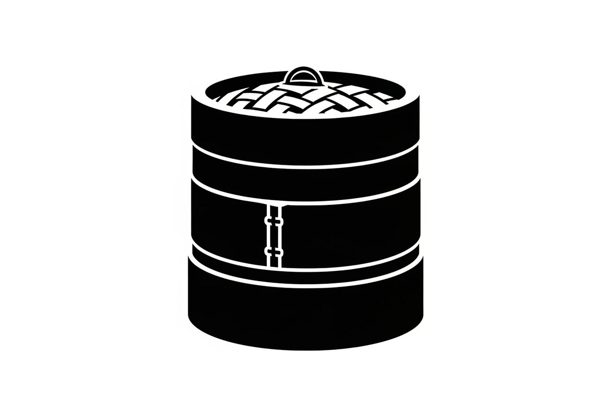 Vintage Bamboo Steamer Silhouette, a Graphic by musafir_fashion (Photo 3 of 14)