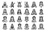 Vintage Religious Icon Pack, an Icon by Vector Portal (Thumbnail 5 of 6)
