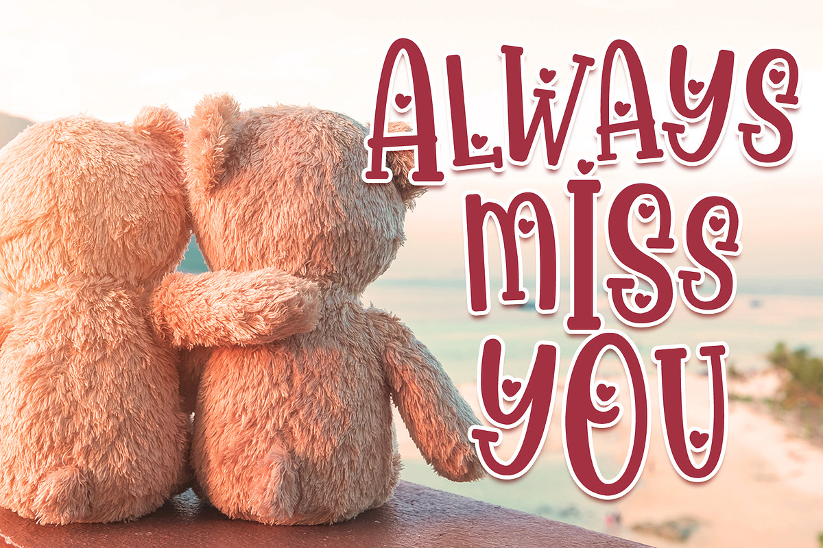 Happy Loves - Handwritten Font preview 5