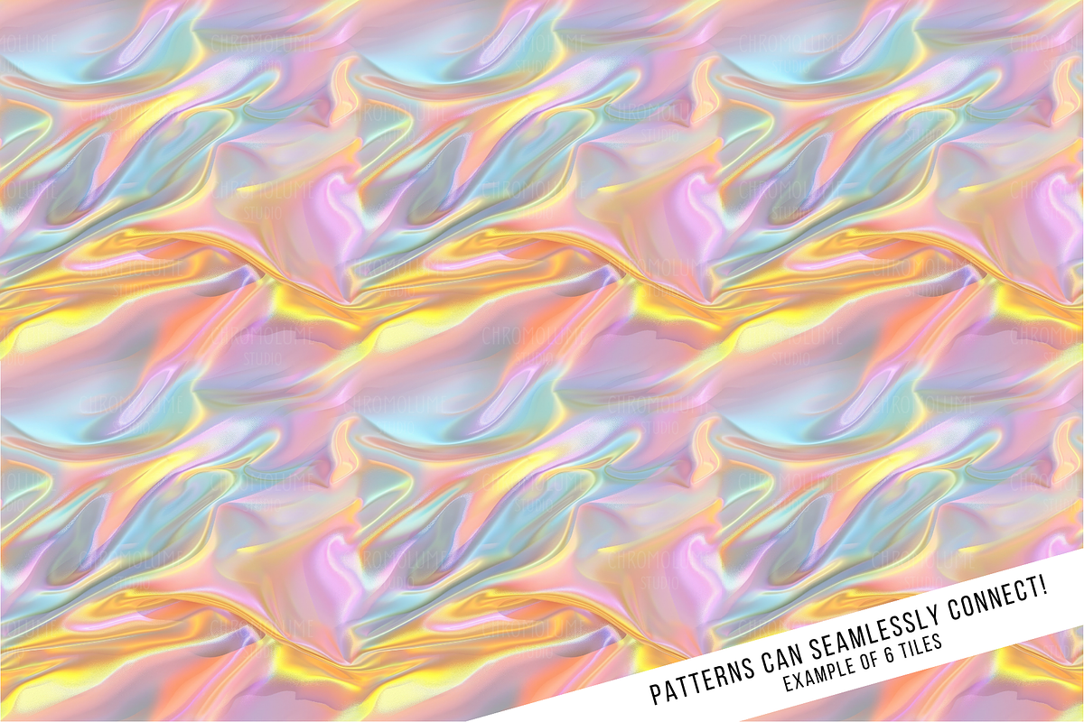 Holographic Foil Digital Paper, a Pattern Graphic by Chromolume Studio (Photo 26 of 28)