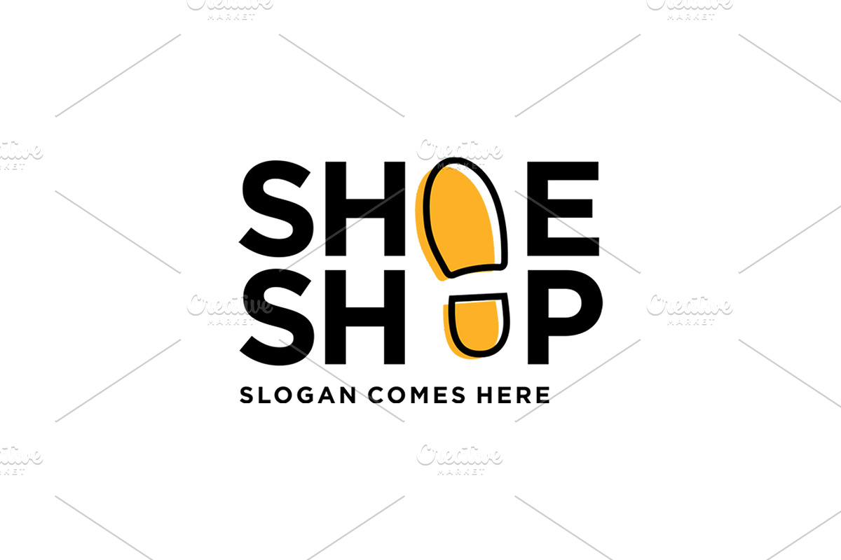 Modern Shoe Shop Logo Design, a Branding & Logo Template by Imran Haroon