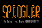 SPENGLER, a Sans Serif Font by AdultHumanType (Thumbnail 1 of 2)
