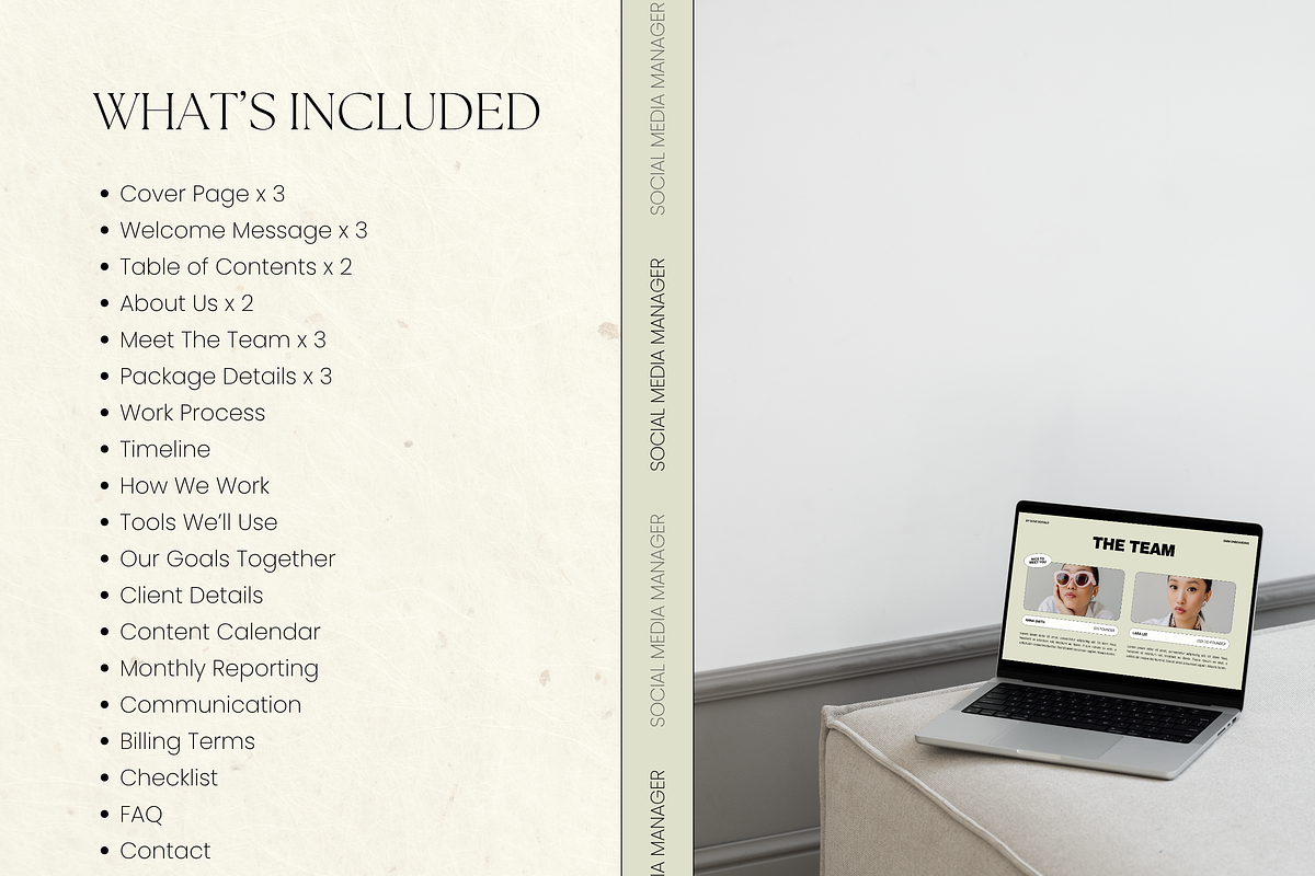 Social Media Manager Onboarding Kit, a Presentation Template by Branding Babe Co. (Photo 7 of 10)
