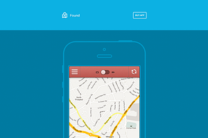 Found - App Website (HTML/CSS)