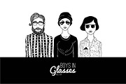 People in sunglasses set, a Person Illustration by AnastasiaFears (Thumbnail 3 of 4)
