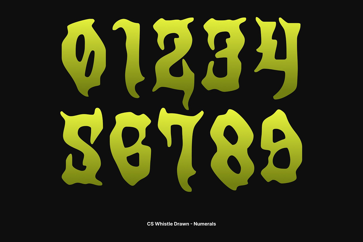 CS Whistle Drawn, a Blackletter Font by Craft Supply Co. (Photo 6 of 8)