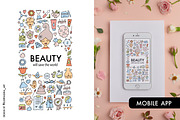 Skin Care. Cosmetology Vector Set, a Marketing Template by Kudryashka (Thumbnail 14 of 19)