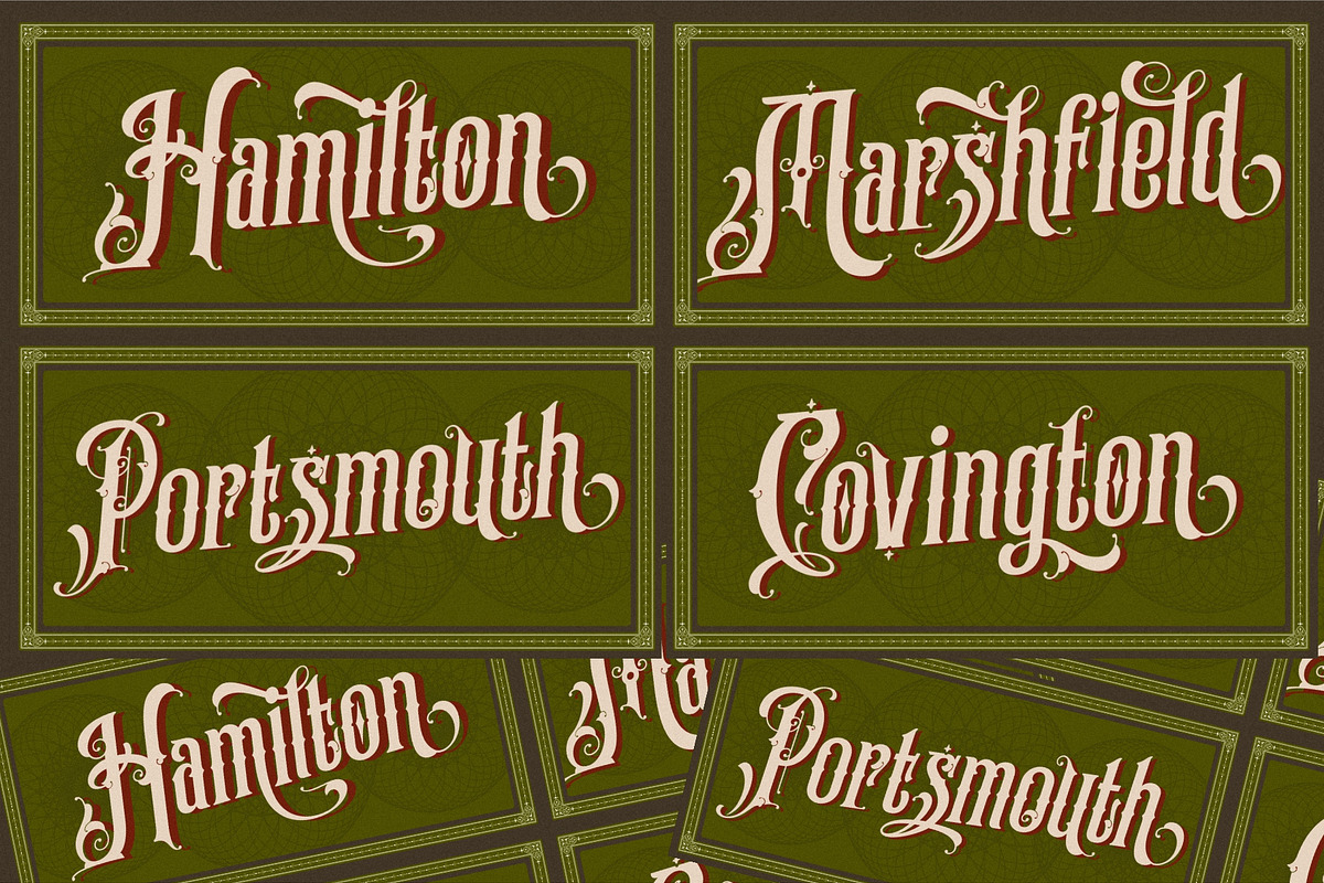 Bredston Vintage Font, a Serif Font by uncurve (Photo 5 of 9)
