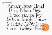Charmatte | with italic, a Serif Font by InkwellTypeCo (Thumbnail 9 of 19)