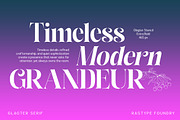 Glagter Normal - Family Font, a Serif Font by Rastype (Thumbnail 2 of 15)