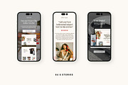 Josie Social Media Templates, a Social Media Template by Big Cat Creative (Thumbnail 2 of 6)