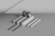 13 Tape & Pen (Advanced), a Product Mockup by Grandvity Design (Thumbnail 2 of 5)