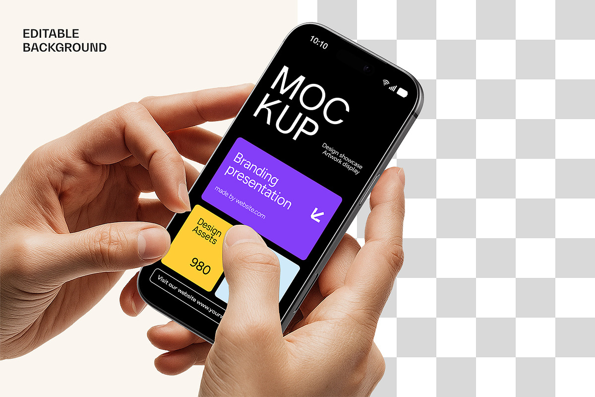 Holding iPhone 17 Pro Max Mockup, an iPhone Mockup by RamStudio2 (Photo 10 of 11)