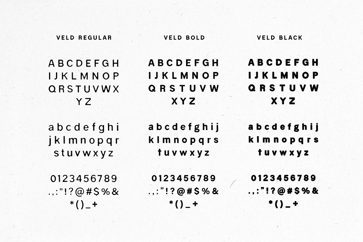 Veld Font Family, a Sans Serif Font by Migomojo Type House (Photo 9 of 12)